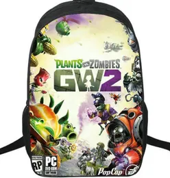 GW2 backpack Plants vs Zombies daypack Garden warfare 2 schoolbag Game rucksack Sport school bag Outdoor day pack3570554