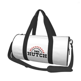 Sacos ao ar livre Hutch Vintage BMX Logo Gym Bag Racing Treinamento Esportes Personalizado com Sapatos Novidade Bolsas de Fitness