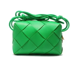 Designer Handbag Designer Weave Crossbody saco de telefone saco de Natal