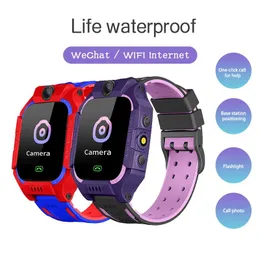 Orologi Z6 Smart Watch per bambini con SIM Bluetooth Tracker Cardiofrequenzimetro Sangue Impermeabile Q19 Fotocamera touch screen per Android IOS