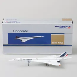 14cm 1 400 Model Alloy Concorde Air British France Airplane 1976-2003 Flygbolag Display Toys Model Collection for Children 240108