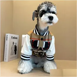 犬のアパレルペット服ジャケットウォームコート猫デニムパフ冬ドロップデリバリーホームガーデンサプライズdhebs