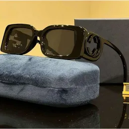 Lyxdesigner solglasögon män kvinnor solglasögon Gucciliness Glasögon märke Luxury Sungasse Fashion Classic Leopard UV400 Goggle Frame Travel Beach Factory G A8RH