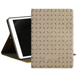 Väskor Designer Tablet -fodral för iPad Pro11 Pro10.5 Air4 Air5 10.9 Air1 Air2 Mini 4 5 6 Luxury Casea iPad7 iPad8 iPad9 10.2 Cover iPad10