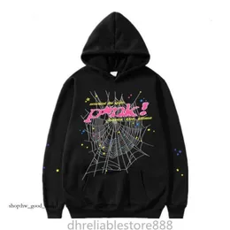 s5der Hoodies Herren Damen Hoodies Young Thug Hochwertige Designer Hip Hop P*nk Web Puff Print Hoodie Angel Spider Sweatshirts Schwerer Stoff 433