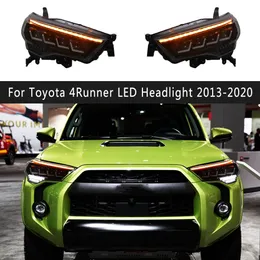 Biltillbehör Dagsljusstrålares signalindikator för Toyota 4Runner LED-strålkastare 13-20 Främre lampans strålkastare