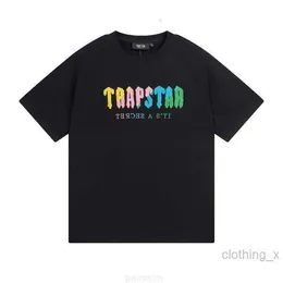 シャツの男性トラップスターTシャツスウェットシャツメンズシャツティーTシャツデザイナー女性サマーカジュアルルーズクイックドライトトップトップホワイトブラックソリッドカラーRT