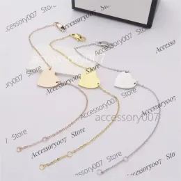 Designer smycken halsband hänge designer Dainty smycken kvinnor halsband mode anpassad cjeweler pläterad guld silver roskedja trendig tiktok mors dag gåva