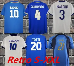 1982 Italys Retro Soccer Jersey 1990 1996 1998 2000 Home Football 1994 Maldini Baggio Donadoni Schillaci Totti Del Piero 2006 Pirlo Inzaghi Buffon 999