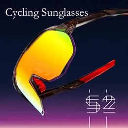 Gafas de sol Gafas de ciclismo de marca Hombres Gafas de sol para deportes al aire libre Gafas de bicicleta de montaña Mujeres Gafas de bicicleta UV400 Gafas de montar con caja