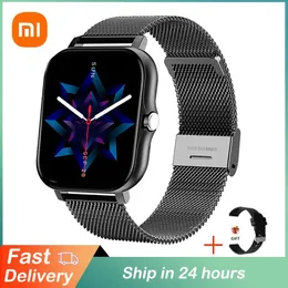 Watches Xiaomi Smart Watch Bluetooth Call Heart Rate Monitoring Sleep Monitoring Play Music Sports Watch For Women Men Fale Female