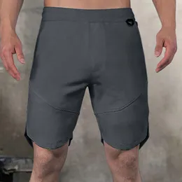 Shorts masculino clássico moda irregular corte calças pernas troncos cor sólida em linha reta calças curtas casual conforto roupas esportivas