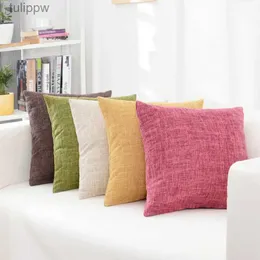 Cuscino/Cuscino decorativo Solido Fodera per cuscino per divano in vita 30x50/40x40/45x45/40x60/50x50/55x55/60x60 cm Federa decorativa più economica per la casaL240108