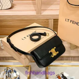 Роскошная брендовая дизайнерская сумка через плечо Arc de Underarm 2023, новинка черного золота, маленькая и популярная сумка через плечо средневековья с настоящим логотипом URIW