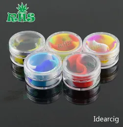 whole 510ml clear plastic acrylic wax containers silicone jar dab wax containers silicone dab jar glass oil containers 3502468