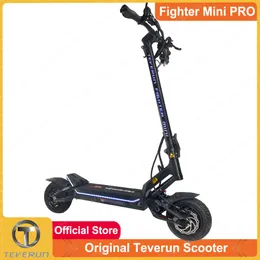 Teverun Fighter 10 سكوتر كهربائي مثبت Smart BMS Connect Teverun APP 60V 26Ah 35Ah محرك مزدوج الذروة 4000 واط أعلى سرعة 75 كم / ساعة شاشة TFT