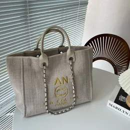 Designer Luxury Bag sandbeach Brand Women Handbags Canvas Multi color Woven Shopping Cosmetic Bag Genuine Leather Crossbody Messager Purse by brand Y022 008