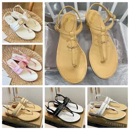 sandals famous designer women sandals for women Channel Luxury Brand Summer Sandal Women Transparent Sandals Platform Wedges For Business Dress Wedding Party