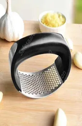 Portátil de aço inoxidável imprensa alho chooper mão alho imprensa alho moedor ralador cortador slicer cozinha gadget das4037183049