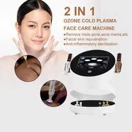 New Arrival 2 in 1 Ozone Plasma Fibroblast Skin Rejuvenation Facial Lifting Wrinkle Smooth Pore Shrink Anti-inflammatory Bactericidal Instrument