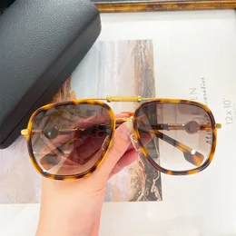 occhiali da sole polarizzati pilot Occhiali da sole firmati da uomo Classico vintage in metallo più piastra quadrata Occhiali unisex outdoor cool per il tempo libero versatili Anti-UV con scatola