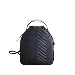 Marmont tasarımcı sırt çantası kadın lüks sırt çantaları çanta deri kadın seyahat paketleri moda sırt çantası çanta çift omuz çanta vintage rahat sırt çantası