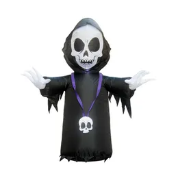 6m 19.7ft wholesale Giant Blow Up Yard Decorations Inflatable Skeleton Ghost LED Lights Decor Outdoor Indoor Halloween Holiday