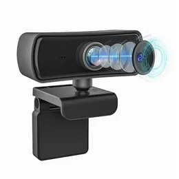كاميرات الويب Mini Webcam 2K Full HD Web Camera مدمجة في ميكروفون USB PLUP CAM للكمبيوتر كمبيوتر MAC المحمول Xbox Skype Desktop YouTubel240105