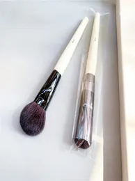 Blush Makeup Brush Luxe Soft Natural Goat Bristle okrągły policzek w proszku rozświetlacz kosmetyka kosmetyka pędzel narzędzie 3223563