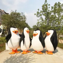 Costume da pinguino per adulti, mascotte, pubblicizza feste in maschera, feste di carnevale con animali