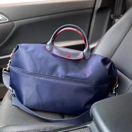 Bolsa de viagem leve de grande capacidade, bolsa esportiva de nylon para homens e mulheres, à prova d'água, bolinhos de ombro, marca famosa, designer de compras, bolsa crossbody 2576