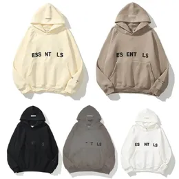 EssentialSSS Sports Overize Fit S PUTH OVER 통기성 달리기 까마귀 그래픽 후드 풀 오버 남성 여성 Unisex Full Zip 스웨트 셔츠 Big Letters Jacket