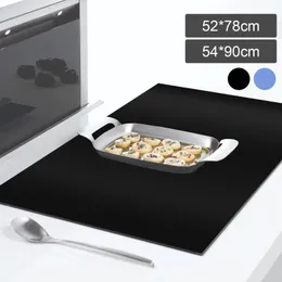 Indukcyjna pokrywa kuchenki mata silikonowa duża nieskórna kuchenka elektryczna wielofunkcja górna pad obrońca kuchennego 240109