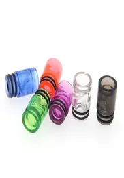 Spiral Drip Tip 510 810 Helical Smoke Tips for Atomizers TFV8 TFV12 E Cigarette Airflow Mouthpiece Smoking Accessories5599987