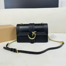 Dos Golondrinas Cuero Genuino Bandolera Cadena Hombro Axila Bolsa Hobo Bolsas De Compras Bolso Monedero Bolsos De Mujer Liso Simple Mensajero Correa Ajustable