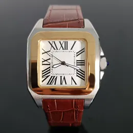 Designer Watch Luxury Men's Watch 40mm Genève Original rostfritt stål Fodral Cow Belt Automatisk mekanisk rörelse Watch Designer Men's Watch