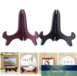 1PC Wooden Display Stand Dish Rack Plate Bowl Frame Po Picture Book Pedestal Holder Factory expert design Quality Latest 5045264