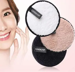 Make up remover promotes healthy skin Microfiber Cloth Pads Remover Towel Face Cleansing Makeup Lazy cleansing powder puff XB12530472