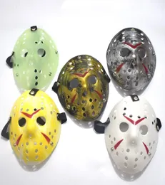 New Jason Voorhees mask fredag ​​den 13: e skräckfilm Hockey Mask Scary Halloween Costume Cosplay Festival Party Mask4317867