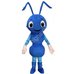 Fantasia de mascote de formiga de Halloween, unissex, desenho animado, tema de anime, carnaval, homens, mulheres, vestido de natal, performance, vestido de festa