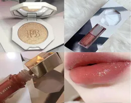 Juegos de maquillaje, serpentina hidratante, esmalte de labios con destello fino, combinación de polvo 3D, brillo de labios de alto brillo de diamante, Mini traje 7506191