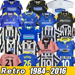 Juventus Retro DEL PIERO Conte soccer jerseys Buffon PIRLO INZAGHI 84 85 94 95 96 97 98 99 02 03 04 05 11 12 15 16 ZIDANE Ancient maillot DAVIDS Conte shirts