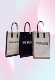 トレンド女性ハンドバッグRive Gauche Outdoor Bagsハンドバッグトップリネン大きなビーチバッグデザイナー旅行サッチェルウォレット29022787