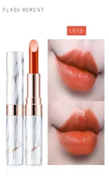 Drop Lipstick Marble Velvet Matte Lipsticks Long Lasting Moisturizing Lip Stick Sexy Red Brown Pigments Makeup4195892