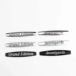 Metal Avantgarde Grand Edition Emblem Emblem Badge Fender Dender Decal for Mercedes Benz W204 W205 W213 W211 W210 ML Accessories