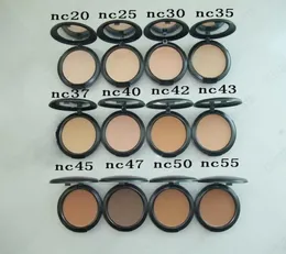 I lager ansiktspulver makeup pulver plus foundation pressad matt naturligt smink ansiktspulver lätt att bära 15g alla NC 12 färger F2480453