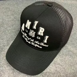 Chapéu Ami 3D letras designer 2024 chapéu de malha de verão para meninos e meninas boné de beisebol de moda universal