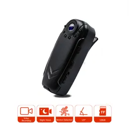 Body Cam Clip Camera mini cyfrowa kamera policyjna ochroniarz Ochrona Prawa HD Ochrona bezpieczeństwa 1080p czujnik długi bateria mp3 odtwarzacz