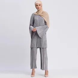 ملابس Abayas للنساء Kaftan 2019 القطن الداخلي الطويل الإسلام الإسلامي الحجاب الفستان Abaya Dubai Jilbab Elbise التركية الإسلامية