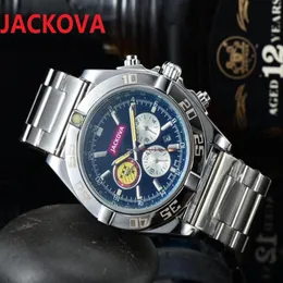 orologio meccanico automatico da uomo di lusso orologio luminoso di alta qualità in pelle sportivo a carica automatica impermeabile President Full Stainless Stee2587